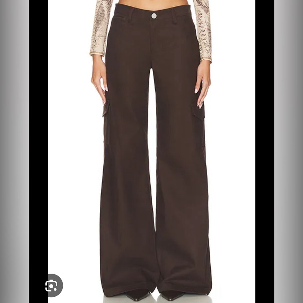 Simon’s Icone Brown Flare High Waisted Jeans